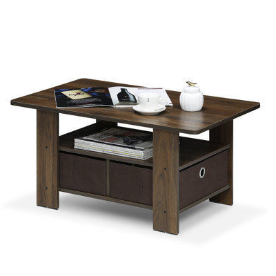 Kenton Coffee Table with Bin Drawer
