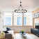 Turco 12-Light Wagon Wheel Chandelier