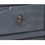 Buffet Americana, aucun assemblage requis, finition bleu velours côtelé