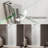36-37.9 in. W x 72 in. H Frameless Bi-Fold Shower Door in Chrome with Clear SGCC Tempered Glass-116819071