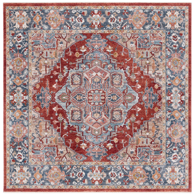 Lauren Ralph Lauren Performance Oriental Rug, Square 6'7"