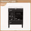 Meuble-lavabo moderne de 61 cm (24 pouces) avec lavabo en céramique, porte à fermeture douce, 3 tiroirs et poignées dorées-537682854-537682872-537682876