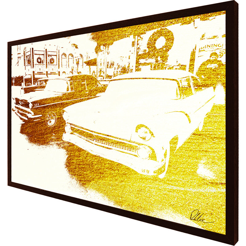 Single Picture Frame Print, 51cm H x 76cm W, Brown