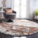 Wojtowicz Abstract Gray/Rust Area Rug