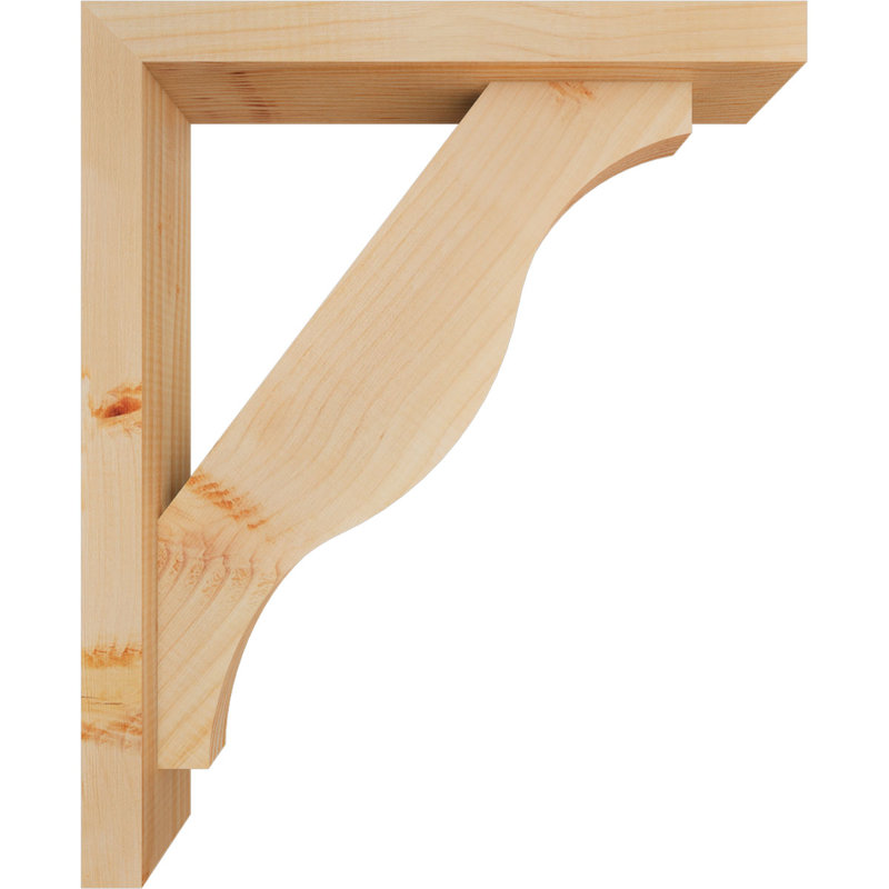 Support Funston Block avec support décalé, 22 X 18, Sapin Douglas de l 3 1/2 (lisse)