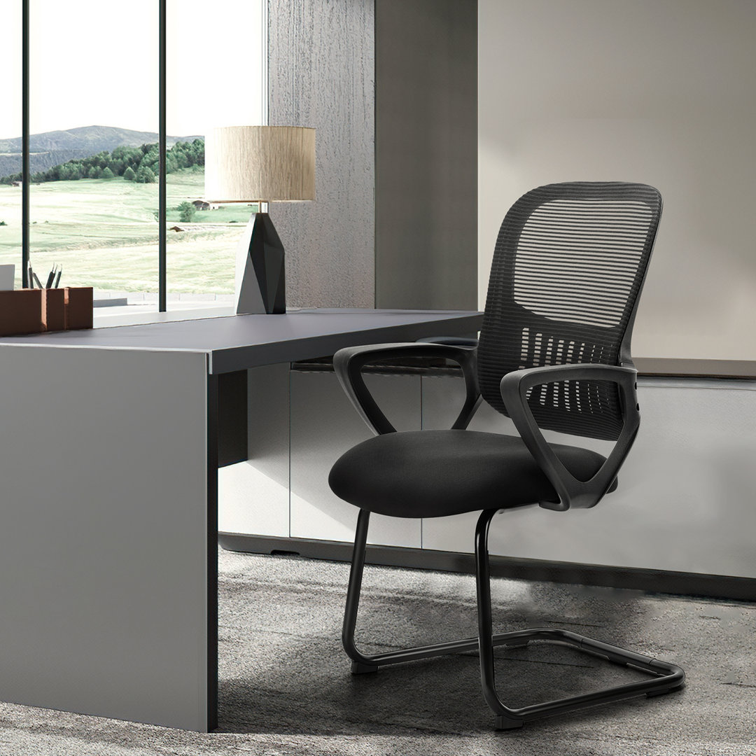 Antoanella Mesh Conference Office Chair with Storage Inbox Zero