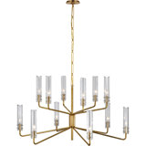AERIN Casoria Large Two-Tier Chandelier