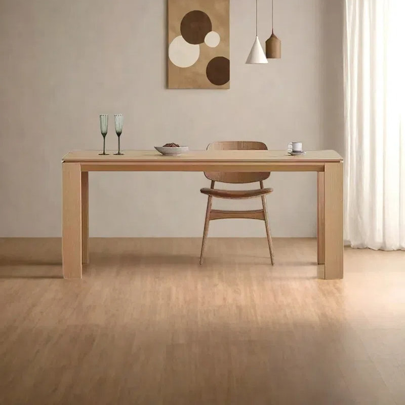 Table de salle à manger Minimalist, H 29,53 po x L 62,99 po x l 31,5 po
