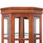Vitrine d'angle avec 5 tablettes et éclairage-809507971