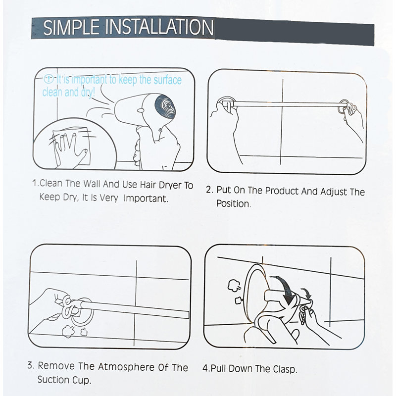 Tring 44cm 1 Wall Towel Bar