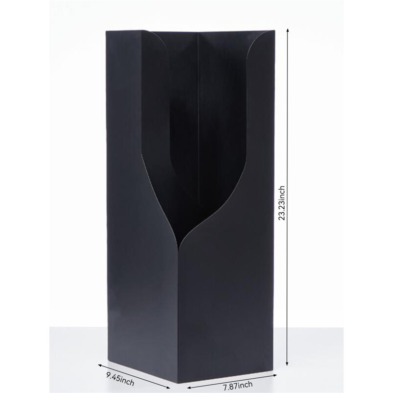 Metal Freestanding Umbrella Stand, Black