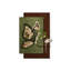 Art mural vert et grès brun-118619182