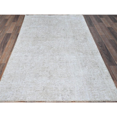Tapis ivoire en laine nouvel âge 3 pi 9 po x 6 pi 1 po Swider