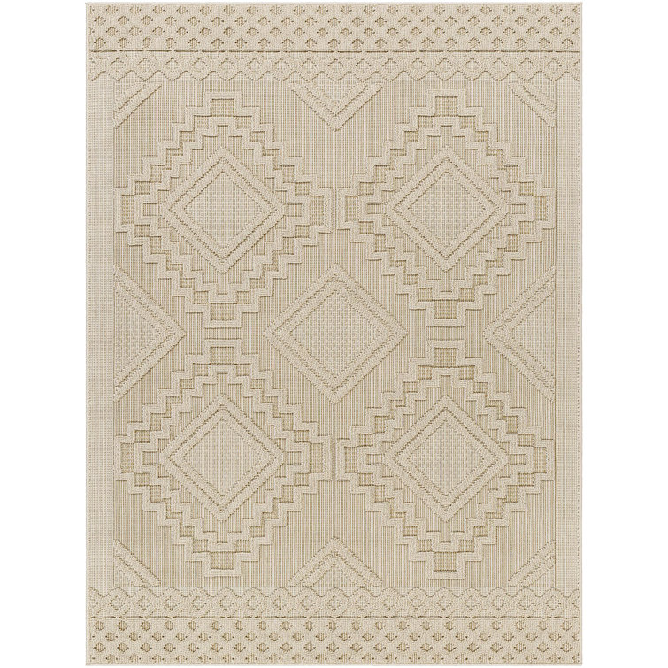 Tapis intérieur / extérieur géométrique Kirsteni