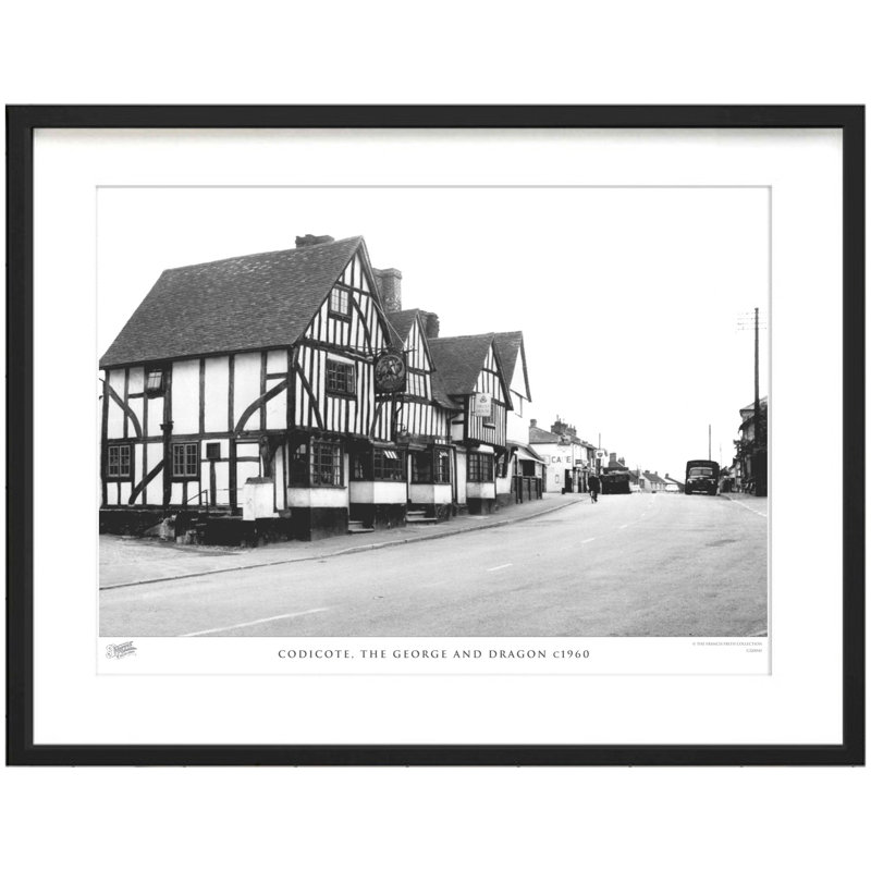 Codicote, The George And Dragon C1960 by Francis Frith - Single Picture Frame Print, 60cm H x 80cm W