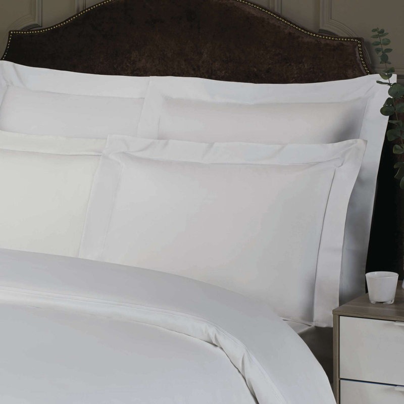 Rhapsody Fitted Sheet, King, White