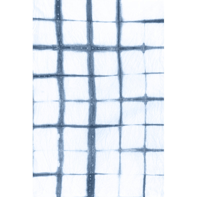 Teneka Cyanotype Abstract II by Jason Johnson - Wrapped Canvas Print, 46 cm H x 30 cm W