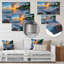 Photo panoramique de la plage rocheuse au lever du soleil II - art mural plage-131833651-160022960