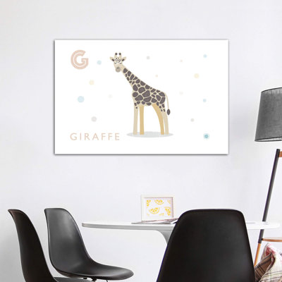 Girafe - impression d'art graphique
