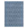 Blue Gitter Indoor/Outdoor Trellis Rug