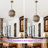 1-Light 9.8" Wide Crystal Pendant Light