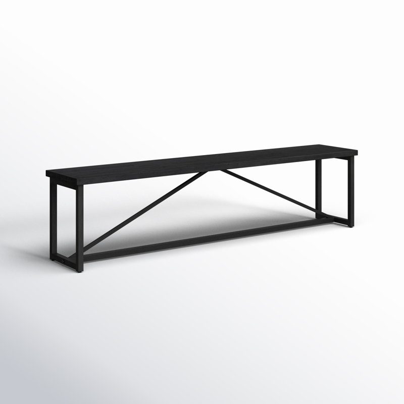Sierra Dining Bench, Black