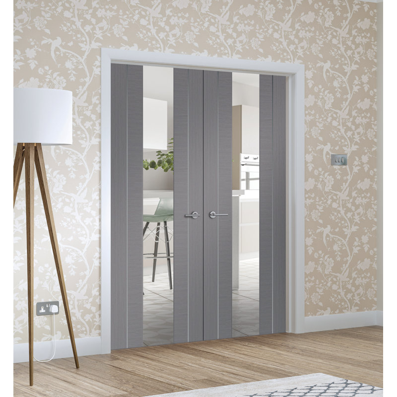 Forli Door Pairs Prefinished, 1981mm H x 1524mm W x 40mm D