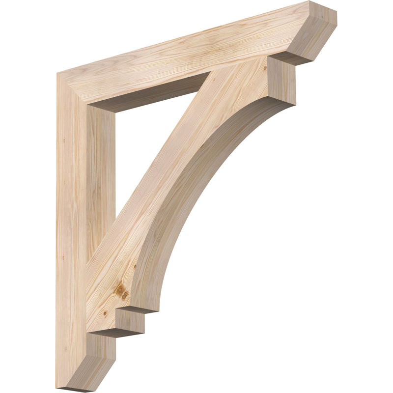 Support lisse à lattes 5 l 5 po x P 42 po x H 42 po, sapin Douglas, Sapin de Douglas, H 42 po x l 5,5 po x P 42 po