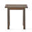 Gray Wood Outdoor Accent Table - 19.24 Inches Wide, 19.76 High, 14.95 Deep For Coastal Decor Depth, Width, Height Chat