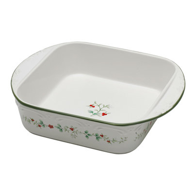 Pfaltzgraff Winterberry 9 in. Square Baker
