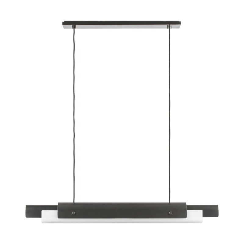 Ambrose LED Chandelier, Bronze, 4.1" H x 3.1" W x 36" D