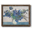 Blue Irises, reproduction d'art sur toile-96291257-96291258