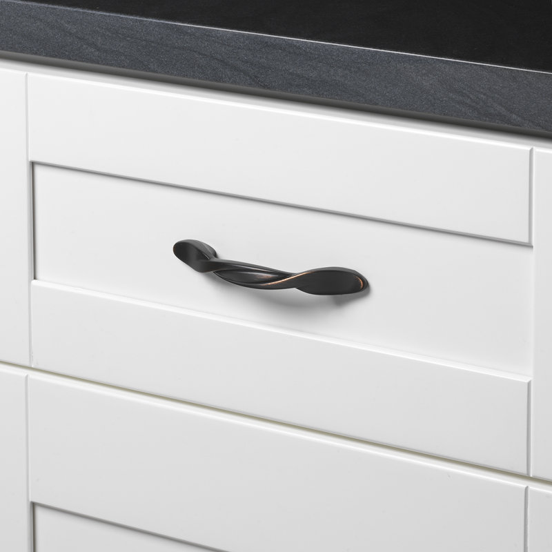 GlideRite Hardware Classic Twisted Pull, Oil Rubbed Bronze