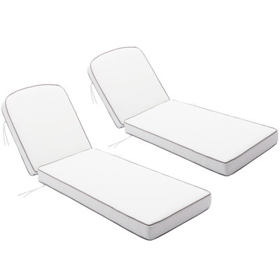 Coussin de siège / dossier d'extérieur en polyester très épais R 23 po x l 75 po x P 75 po avec épaisseur de 5 po Ranu
