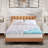 Double Layer 4-Inch Mattress Topper, Including A 2-Inch Memory Foam Mattress Pad And A 2-Inch Cooling Mattress Pad Cover, Designed For Back Pain Relief-930928074
