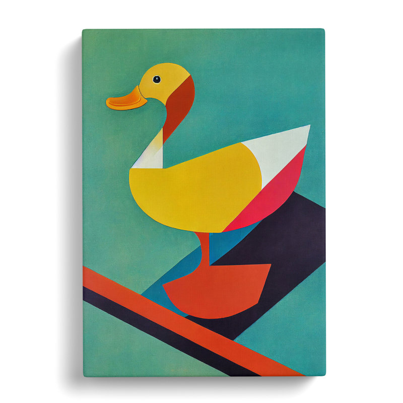 Laton Duck Vol.2 - Wrapped Canvas, 76cm H x 50cm W x 3cm D