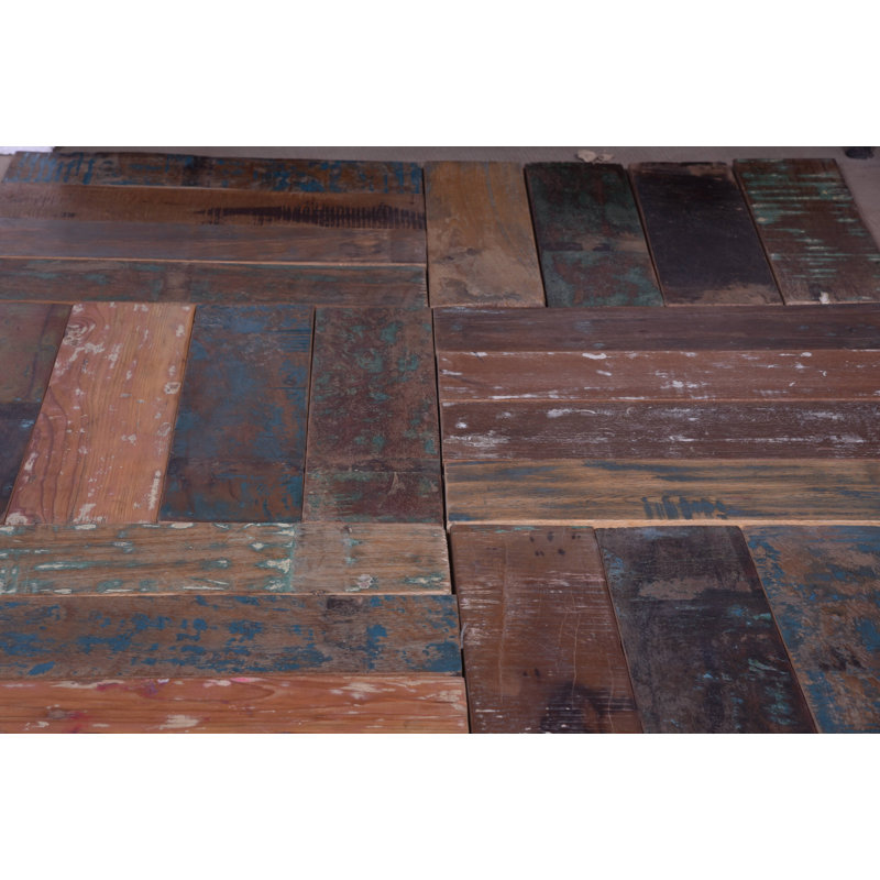 Carreaux de bois récupéré, 18 x 18, Naturel