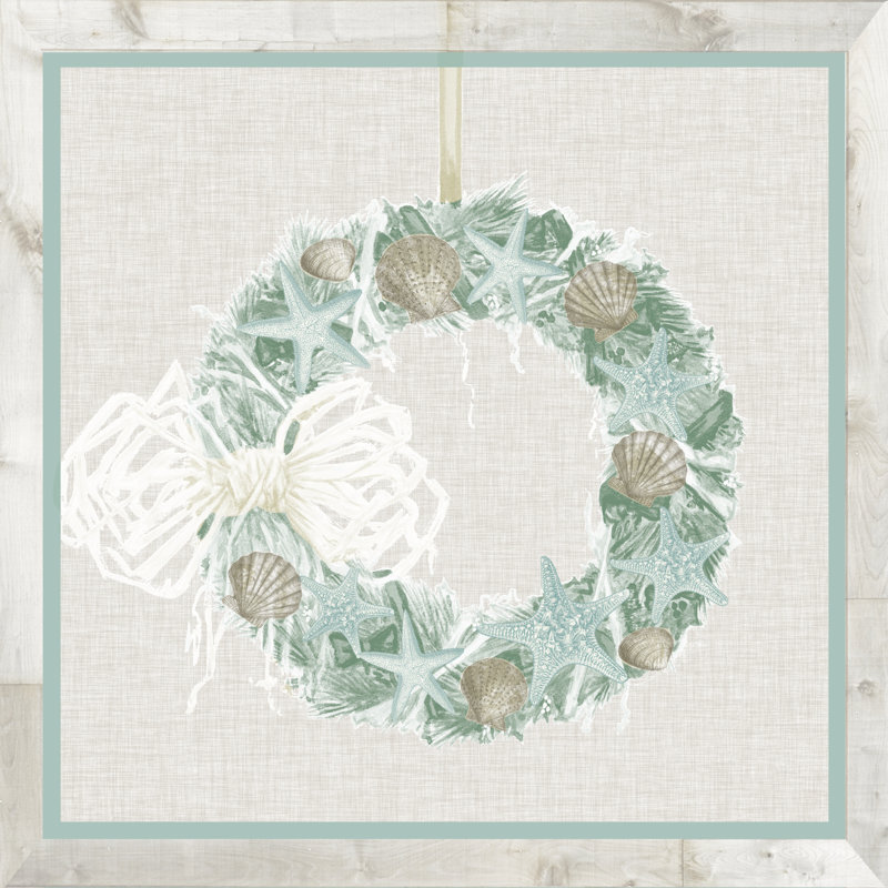 Coastal Christmas I by Vision Studio - Wrapped Canvas Print, 122cm H x 122cm W