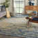 Viscose Abstract Indoor Rug