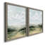 «Valley High Hights I», reproduction de photo sur toile 2 pièces-50534542-50534538