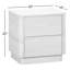 Mille 2 - Drawer Solid Wood Nightstand-874841406