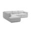 Podium Modular 4 PC Lounge Sectional A-53821369-53821370