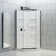 Nevada 36'' W 74'' H Framed Neo-angle Reversible Shower Kit