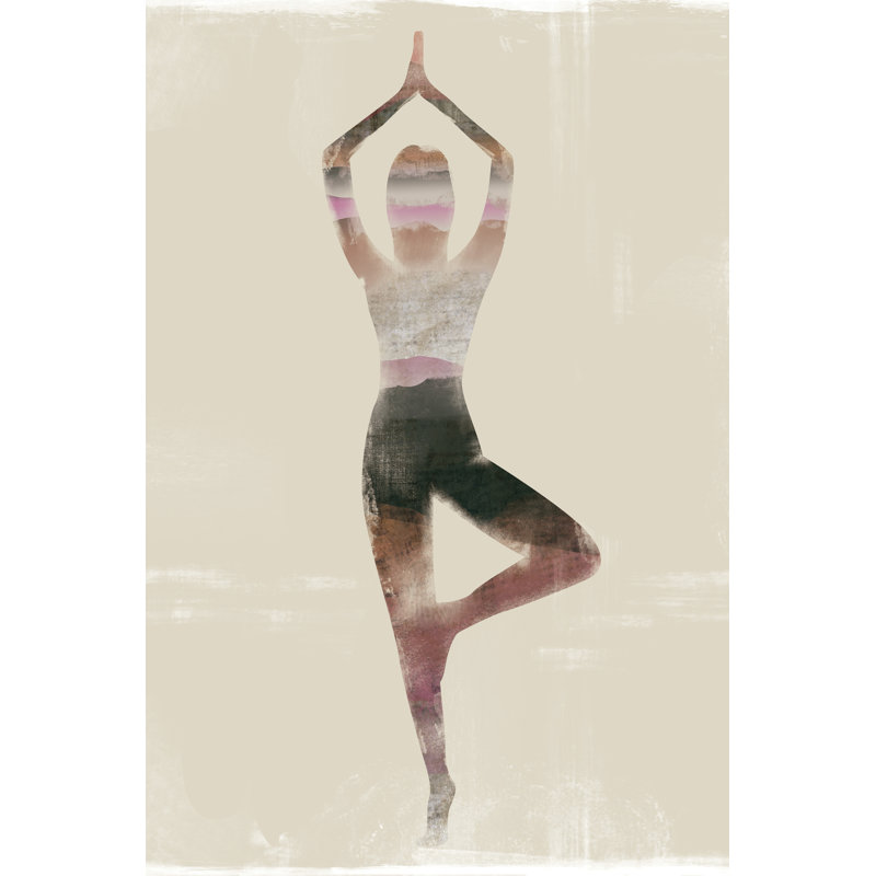 «Ieronim Morning Yoga Pose I on Canvas» par Judi Bagnato, reproduction, H 18 po x l 12 po