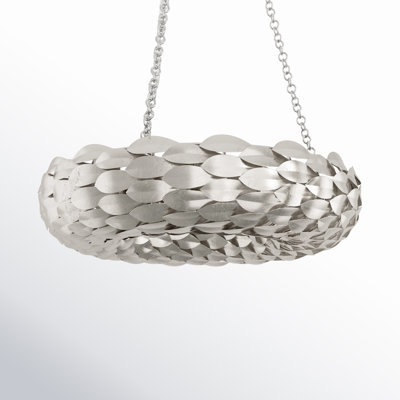 6 - Light Metal Dimmable Chandelier