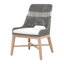 Chaise d'appoint en teck avec coussin Bowker-1290048184