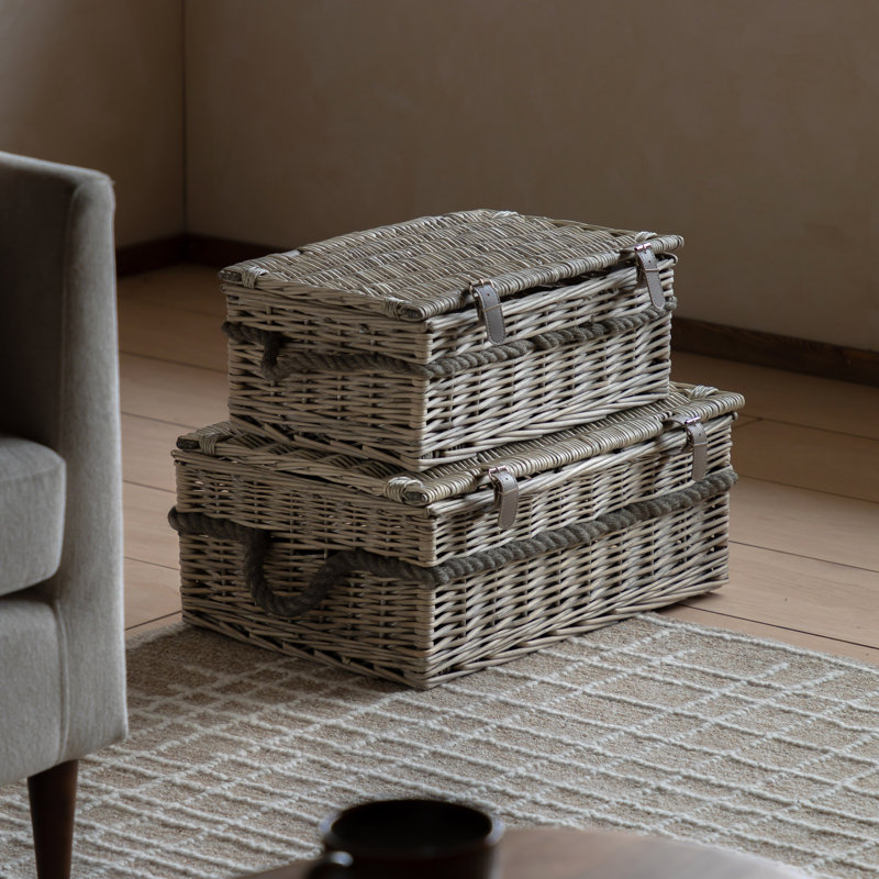 Rebrilliant Wicker Decorative Basket
