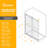 56" - 60" W x 79'' H Double Sliding Bathroom Door Frameless Shower Door with Tempered Glass-66705204