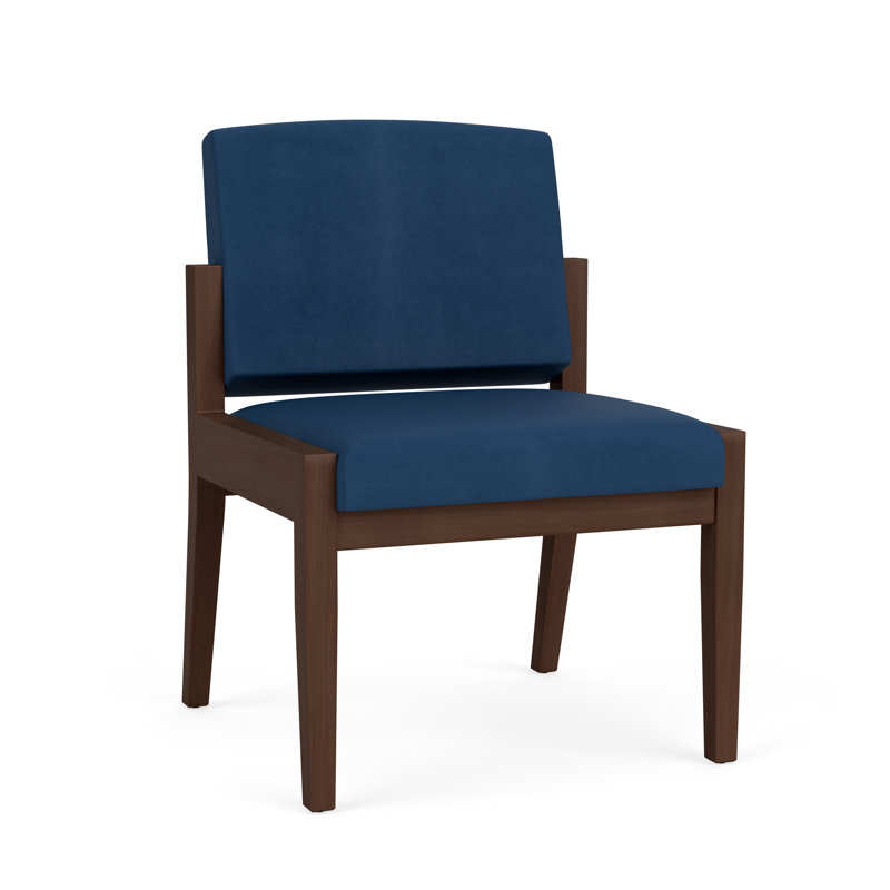 Chaise d’invité Amherst, Noyer Riftwood, Patriot Plus Blue Ridge