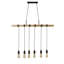 Tibbitts 6-Light Kitchen Island Chandelier